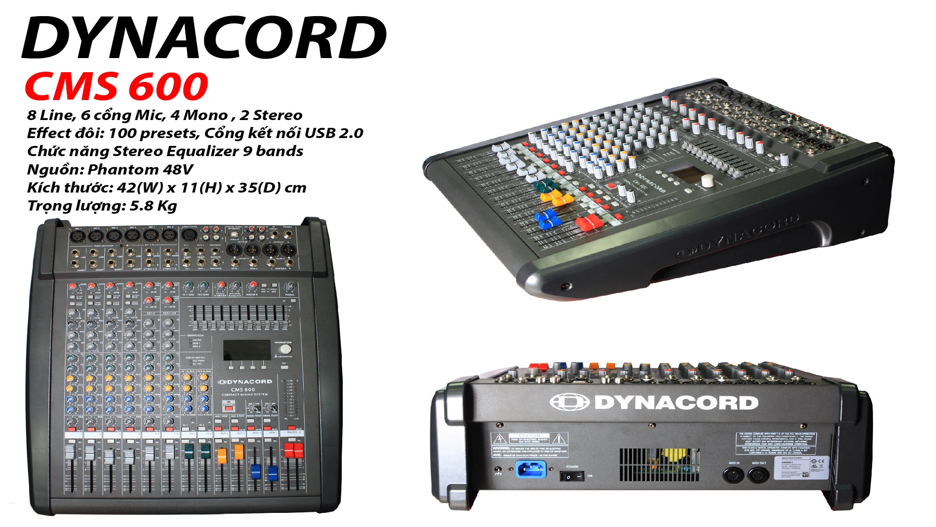 Mixer Dynacord CMS-600